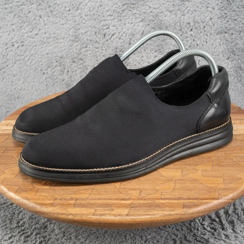 Donald Pliner Mens Erlanger Stretch Fabric Dress Shoes Size 7 M
